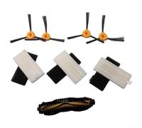 Spazzola a rullo principale spazzole laterali e filtro Set per Ecovacs Per Deebot D710 D715 500 501 Robot Aspirapolvere Supporto Standard Intervalli di Servizio