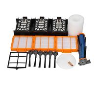 Spazzola a rullo principale Spazzole laterali Filtri Filtro in spugna Kit accessori for aspirapolvere robot Kit spazzole laterali a rullo Compatibile con AV2501AE AV2502AE/4408