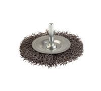 Spazzola A Ruota Lessmann DIY 100 X 10Mm, 0.35 Filo D'Acciaio LES41015307