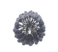 Spazzola a sfera per alesaggio cilindri 1pc 77MM Spazzole for levigatura flessibili Utensile for levigatura a sfera abrasiva in carburo di silicio(Dia58MM 240Grit)