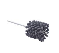 Spazzola a sfera per alesaggio cilindri 1pc Spazzole Cilindro Strumento Abrasivo al carburo di silicio 4-1/8" [105mm] 120Grit(Grit120 Dia10mm)