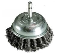 Spazzola A Tazza Con Nodo A Filo Laser Tools Con Attacco Rapido 75mm 3148