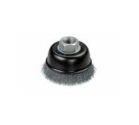 Spazzola a tazza in filo d'acciaio ondulato HSS Einhell KWB 100 mm pulizia profo