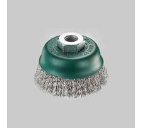 SPAZZOLA A TAZZA INOX SIT Ø 80 mm Spazzole Acciaio Sit