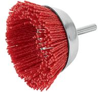 Spazzola a tazza LUX-TOOLS in nylon Comfort Ø 75 mm grana 80