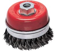 Spazzola a Tazza per Smerigliatrice Filo Ritorto 0,5 mm Ã˜ 100X29 mm Filetto 14M