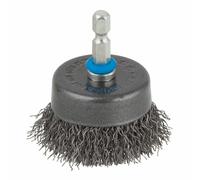Spazzola a tazza Wolfcraft 2106000 Acciaio Ø 50 mm