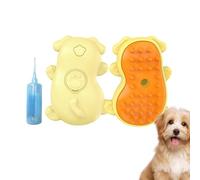 Spazzola a vapore per animali domestici, spazzola per gatti con vapore - Spray Dog Brush pettine con vaporizzatore - Pettine ricaricabile portatile spray per la cura degli animali domestici per