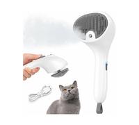 Spazzola a Vapore per Gatti e Cani con Pulsante di Rilascio [Design Ultra