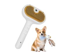 Spazzola a Vapore per Gatti - Spazzola a strappo ricaricabile con USB, Spazzola per capelli autopulente per la cura del pelo, il bagno, la casa, i viaggi, per interni ed esterni, conigli e gattini a