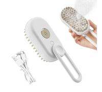 Spazzola a vapore per gatti - Spazzola a vapore multifunzionale 3 in 1 - Spazzola a vapore per gatti | Spazzola a vapore per gatti, multifunzione per cani, spazzola per toelettatura per gatti,