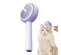 Spazzola a vapore per gatti | Spazzola a vapore multifunzionale per cani con manico ergonomico, strumento elettrico per la toelettatura di cuccioli a lungo e corto