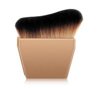Spazzola abbronzante per corpo e viso, spazzola autoabbronzante per gambe e braccia, pennelli per il trucco del corpo per miscelare mousse e lozioni autoabbronzanti, morbide spazzole sintetiche in oro