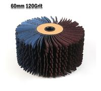 Spazzola abrasiva 118x60 mm 120-600 grana filo tamburo lucidatura legno ruota le