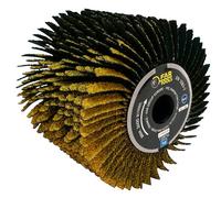 Spazzola abrasiva grana 36 Ø120 mm/L100 mm