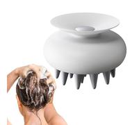 Spazzola abrasiva per cuoio capelluto, spazzola per capelli in silicone morbido, esfoliante impermeabile per il cuoio capelluto, strumento di massaggio del cuoio capelluto per la crescita dei capelli