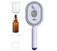 Spazzola ad acqua per capelli, massaggiatore vibrante per la spazzolatura | Con luce, cuscino d'aria elettrico e nebulizzatore, per donne e ragazze con capelli