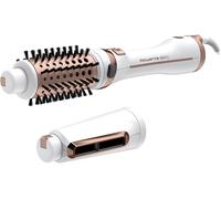 SPAZZOLA AD ARIA CALDA ROWENTA CF9720 Potenza 1000W, 3 impostazioni della ventola, Potenza massima 700 W, in Ceramica, Temperatura max 80 °C, 3 temperature, Tecnologia a ioni, Bianco, Oro rosa