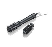 SEVERIN WL 0241 - Spazzola ad aria calda, con innovativo giunto girevole a 360°, rivestimento ceramico-cheratina per capelli sani e lucidi, 1000 W, nero opaco, WL 0241