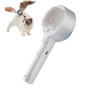 Spazzola ammortizzante per gatti - Spazzola vaporizzatore per animali domestici | Spazzola ammortizzante per gatti per la cura con rilascio, vaporizzatore di condizionamento, massaggio per cani