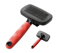 Ferplast Spazzola cardatore per cani e gatti GRO 5955, Ideale per animali a pelo medio e lungo, Facile rimozione del pelo, 16,3 x 9,7 x h 5,6 cm