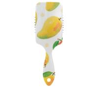 Spazzola antistatica frutta gialla per capelli spessi Progettato massaggio del cuoio capelluto per la caduta dei capelli con manico ergonomico cepillo anti crespo para cabello