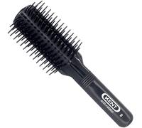 Spazzola antistatica per capelli Kent AS8, spazzola da viaggio, piccola spazzola per capelli per lisciare, lisciare e arricciare capelli corti o