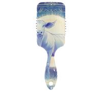 Spazzola antistatica per massaggio dei tarocchi della mucca per capelli Spazzola asciutta bagnata progettata per capelli spessi con manico ergonomico cepillo para cabello de mujer