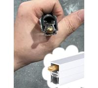 Spazzola Automatica per Porte Fondo Porta Automatico a Scomparsa per Uso | Paravento per Porta Della Camera da Letto, Anti-topi, Antivento, Antipolvere(56in/142.2cm)