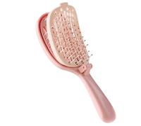 Spazzola Autopulente per Capelli - Accessorio Pieghevole per Acconciature,Pettine Massaggiante Antistatico - Per Ragazze Donne Casa Salon Hotel Professionisti Viaggiatori Nuotatori
