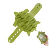 Spazzola Autotoffatura per Gatti,Graffiatoio Viso Per Gatti - Fascia in Silicone con 203 Denti Massaggiante Idrorepellente per Manutenzione Quotidiana in Casa Viaggio Esterno Interno