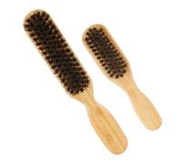 Spazzola Barba Uomo in Bambù e Nylon, Set da 2 Pezzi