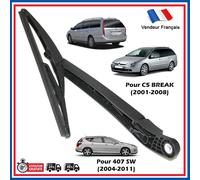 Braccio Spazzola Tergicristallo Posteriore per Citroën C5 Break Peugeot 407 Sw