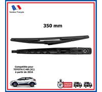 Spazzola Braccio D'Essuie Vetro Posteriore Cabochon per Toyota C-HR (X1) -