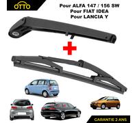 Braccio Spazzola Tergicristallo Posteriore per Alfa Romeo 147 156 Sw Fiat Idea