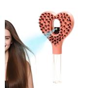 Spazzola Capelli Con Spruzzo D'Acqua Spazzola 2 in 1 a Forma di Cuore