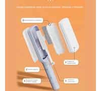 Spazzola Capelli Facile Da Pulire - Pettine Retrattile Per Donne, Pettini Portatili Con Manico Rotante, Adatto Per Capelli Lisci O Ricci, Semplice E Comodo Da Usare