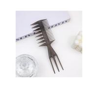 Spazzola Capelli Pettine A Tre Punte 3 In 1 Da Uomo, Stile Pompadour Vintage, Strumento Portatile For La Cura Dei Capelli Di Qualità Salone For Uso Domestico(C5)