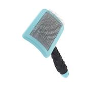 Spazzola cardatore con punte ricoperte e manico ergonomico per cani e gatti Ferr