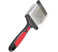 Spazzola cardatore doppia Universal con punte in metallo per cani e gatti Ferrib