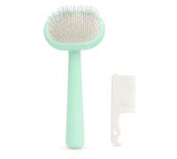 Spazzola Cardatore per, Verde chiaro spazzola + pettine | Materiale plastico, Spazzola per mantello, Spazzolatura , Per domestiche