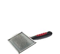 Spazzola cardatore Soft con manico ergonomico per cani e gatti Ferribiella