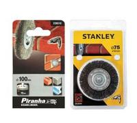 Spazzola Circolare per Trapano Ø 50 mm Codolo 6 mm (STA36020) Stanley