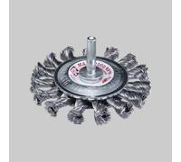 SPAZZOLA CIRCOLARE RITORTA CON GAMBO SIT Ø 70 mm Spazzole Acciaio Sit