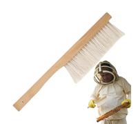 Spazzola coltura, Spazzola per coltori 40x7,6x1 cm con Manico in Legno, Strumenti Per coltura Morbidi Per La Pulizia Delle Da Giardino Alimentatore Patio