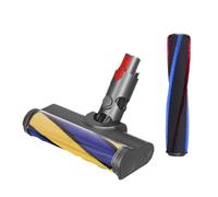 Spazzola Compatibile Con Dyson V12 Detect Slim V10Slim Accessori Rullo For Tappeti Spazzola A Rullo Morbida Testina Motore Con Luce Verde Antipolvere