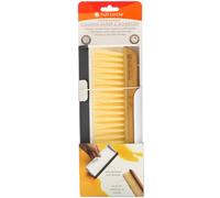 Spazzola compatta Full Circle Crumb Runner per la pulizia del bancone e del lavandino, bianca