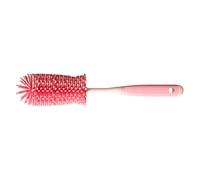 Spazzola completa per biberon con design a testa vari tipi di spazzole per la pulizia profonda di biberon capezzoli piccoli componenti detergente per biberon