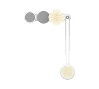 Spazzola con manico lungo e setole morbide in nylon, 45 cm | Il manico angolato da 45 cm consente di raggiungere tutta la schiena con facilità, senza torsioni o sforzi.