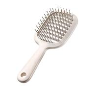 Spazzola con punte a, spazzola per capelli per scoppi d'aria, spazzola districante curva, spazzola ventilata per acconciatura, spazzola ventilata per capelli bagnati, per uomini e donne